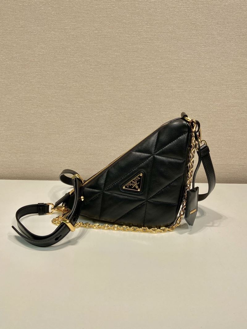 Pra*a triangle pouch